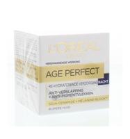 L'Oreal Paris Age perfect nachtcreme pot 50 Milliliter - thumbnail