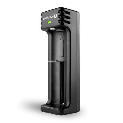 Batterijlader voor Li-ion oplaadbare batterijen everActive LC-100