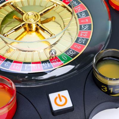 Electronic Drinking Game Roulette met 6 glazen Electronic Drinking Game Roulette met 6 glazen