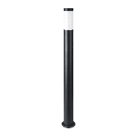 Dally XL LED sokkellamp - 110cm - IP44 waterdicht - E27 fitting - Buitenlamp - Padverlichting - Zwart - Staande buitenlamp - thumbnail
