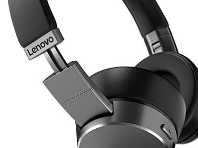 Lenovo ThinkPad X1 Hoofdtelefoons Draadloos Hoofdband Oproepen/muziek Bluetooth Zwart, Grijs, Zilver