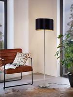 Eglo VloerlampMaserlo 38cm metaalgrijs zwart met goud - 95169 - thumbnail