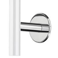 Smedbo Montagepakket Voor Verborgen Aansluiting Op Handdoekradiator 8.5x7.5x8.5 cm RVS Chroom - thumbnail