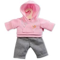 Heless Poppen jogging outfit - roze, 35-45 cm - thumbnail