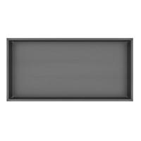 Best Design Inbouwnis Best-Design Lotus 61x30.5x7 cm Gunmetal - thumbnail