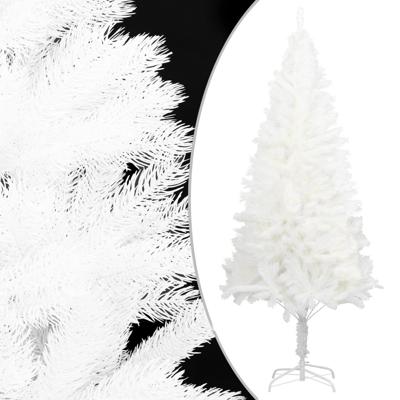 VidaXL Kunstkerstboom met levensechte naalden 120 cm wit