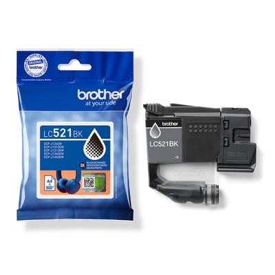 Brother LC-521BK Cartridge Inkt Zwart