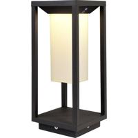 Deko Light 733049 Stehleuchte, Samas Solar 340 Staande lamp op zonne-energie met bewegingsmelder LED LED vast ingebouwd 2.2 W Donkergrijs - thumbnail