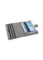 PORT MUSKOKA - Beschermende bedekking voor tablet - polyurethaan leer - zwart - thumbnail