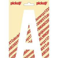 Plakletter Nobel Sticker letter A wit Pickup - Pickup - thumbnail