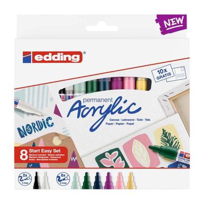 Quantore Acrylmarker edding starterskit Quantore Acrylmarker edding starterskit