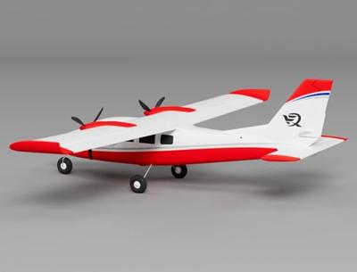 XFLY P68 Twin 850MM Wingspan ARTF - Rood - thumbnail