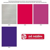 Talens art creat.glas & porselein dekkend 4 x30ml roze zilver - thumbnail