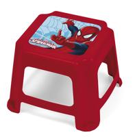 Marvel kruk Spider Man junior 27 x 27 x 21 cm rood/blauw - thumbnail