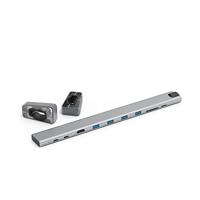 Hama USB-C-dockingstation Met Afneembare Voetjes 9-poorts - thumbnail