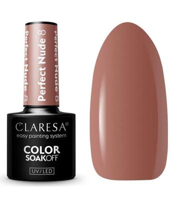 Claresa uv/led gellak 5ml perfect nude 8