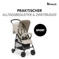 HAUCK - Kinderwagen - SPORT - Opvouwbaar & Liggend - Zonnekap - 4 Wielen - Blauw - thumbnail