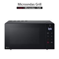 Magnetron met Grill LG MH7032JAS Zwart 900 W 30 L - thumbnail