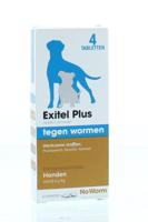 No Worm Exitel Plus voor honden vanaf 0,5 kg 4 tabletten - thumbnail