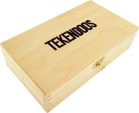 Kangaro K-0035D820 Tekendoos 3-vaks Ongelakt,formaat 25x14x6,5cm - thumbnail