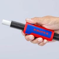 Knipex Draadstripgereedschap | totale lengte 100 mm | 0,2-4,0 (draad) mm² | 1 stuk - 90 22 02 SB - 90 22 02 SB - thumbnail
