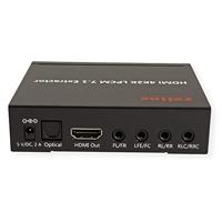 ROLINE HDMI 4K Audio Extractor LPCM 7.1 - thumbnail