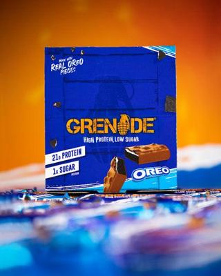 Grenade high protein low sugar oreo (12x60gr)