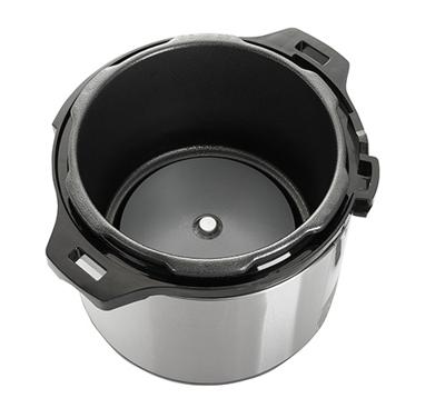 Camry CR 6409 multi cooker 6 l 1000 W Zwart, Roestvrijstaal