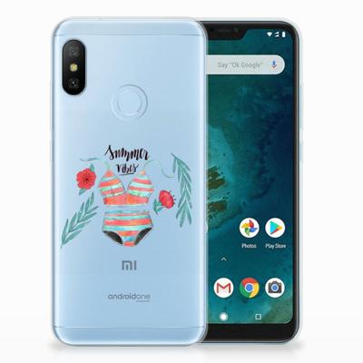 Xiaomi Mi A2 Lite Telefoonhoesje met Naam Boho Summer Xiaomi Mi A2 Lite Telefoonhoesje met Naam Boho Summer