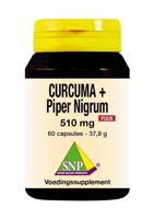 SNP Curcuma & piper nigrum 510mg puur 60 Capsules - thumbnail