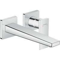Hansgrohe Wastafelmengkraan Metropol Afdekset Uitloop 22.5 cm en Afvoerplug Chroom - thumbnail