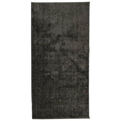 VidaXL Vloerkleed istan hoogpolig glanzend 100x200 cm antracietkleurig