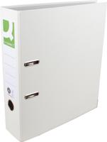Q-CONNECT ordner, voor ft A4, uit Recycolor papier, rug van 8 cm, wit - thumbnail