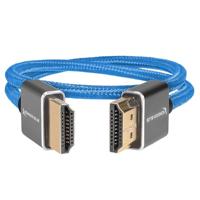 Kondor Blue HDMI naar HDMI 16" dun gevlochten kabel voor on-camera monitoren - thumbnail