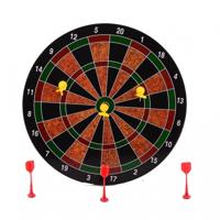 Magnetisch dartbord 40cm met 6 darts - thumbnail