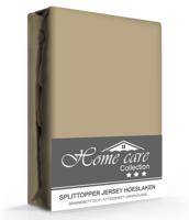 Dreamhouse Hoeslaken Splittopper Jersey Taupe - thumbnail