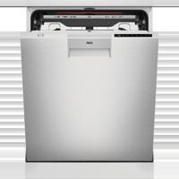 AEG FFB83816PM Vrijstaande vaatwasser Zilver - thumbnail