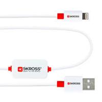 Data en Oplaadkabel USB A Male - Apple Lightning 1.00 m Wit - thumbnail