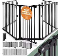 Open haard beschermrooster, kachel beschermer, traphek totale lengte 310 cm - thumbnail