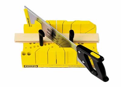 Stanley 1-20-600 Verstekbak Kunststof met Kapzaag L300mm/B130mm/H80mm