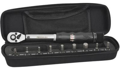 Trivio - fietsgereedschap momentsleutel set 2-14nm 1/4 + bitset