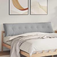 Rugkussen Wolkengrijs 200 x 19 x 50 cm Stof - thumbnail