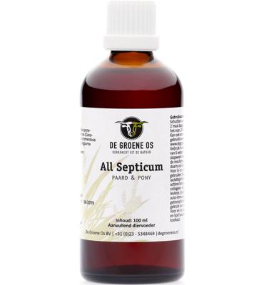Groene Os All Septicum Paard/Pony, 100 ml, 1 Units