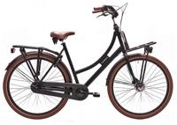 Avalon Cargo Dames 57cm R-brake Alu N7 mat-zw - thumbnail