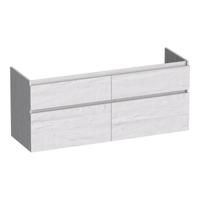 Brauer Delight - Onderkast - 120 cm - met 4 Softclose Lades Greeploos en 2 Sifon Uitsparingen - Forest Seashell - thumbnail