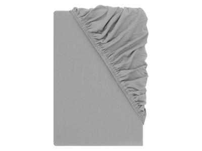 LIVARNO Jersey hoeslaken 140-160 x 200 cm (Grijs)