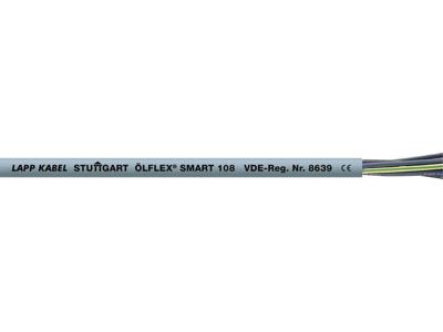 LAPP ÖLFLEX® SMART 108 Stuurstroomkabel 4 G 1.5 mm² Grijs 13040099/1000 1000 m LAPP ÖLFLEX® SMART 108 Stuurstroomkabel 4 G 1.5 mm² Grijs 13040099/1000 1000 m