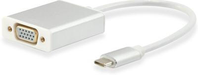 Equip 133451 usb type c male to hd15 vga female adapter, 15cm