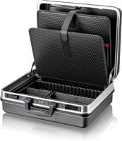 Gereedschapskoffer leeg grijs ABS KNIPEX - 6480042 - thumbnail