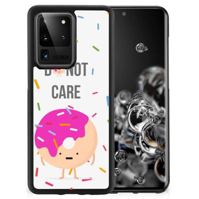 Samsung Galaxy S20 Ultra Silicone Case Donut Roze